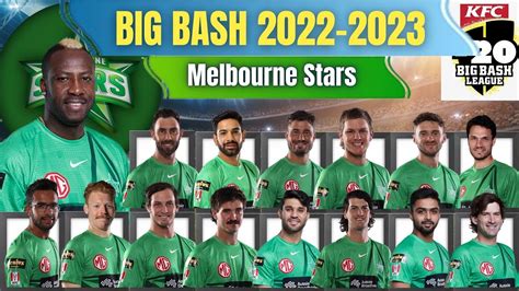 melbourne stars squad 2023